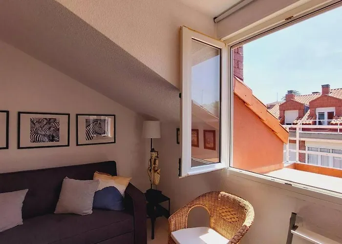 Mirando A Surf Y Playa Somo